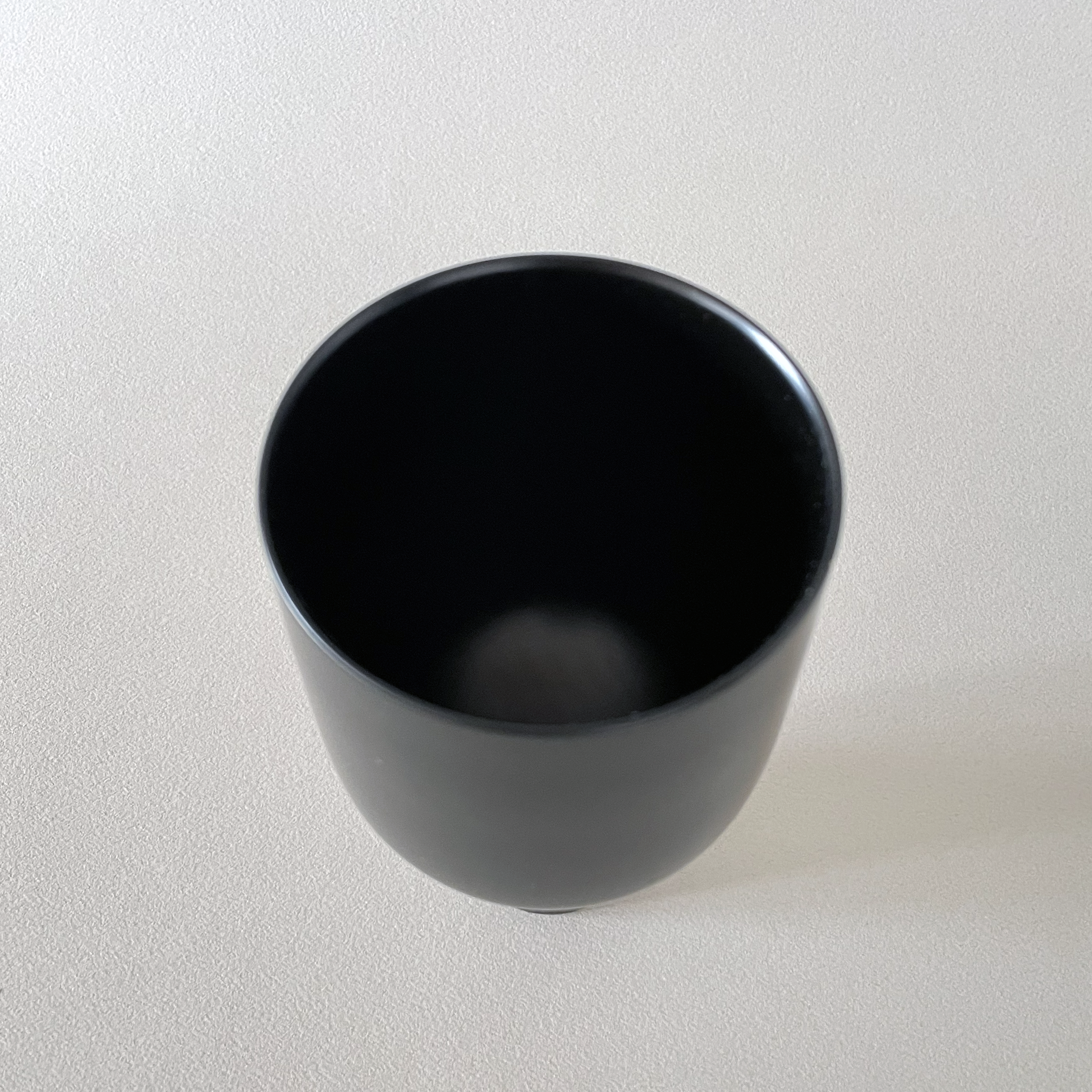 Handcrafted Urushi Cup – Black | Japanese Wooden Cup