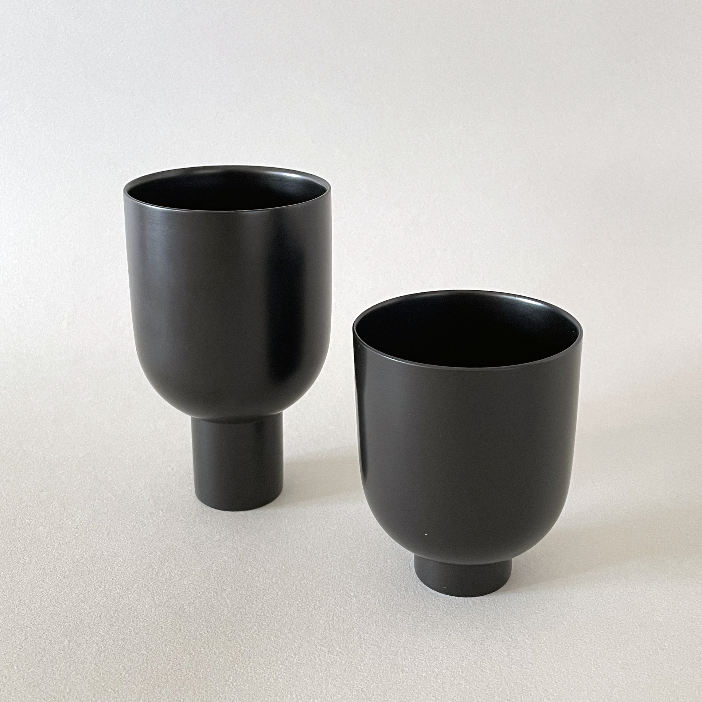 Handcrafted Urushi Glass – Black | Japanese Wooden Glass