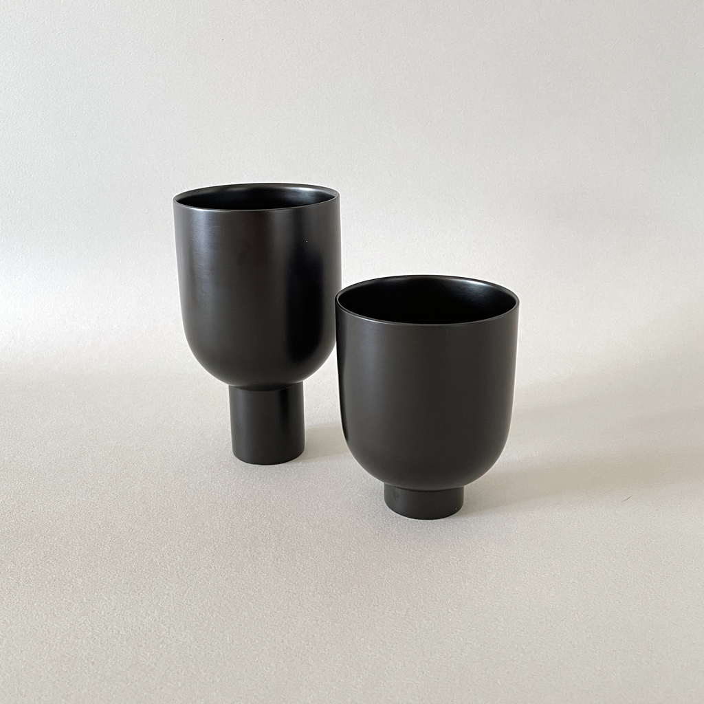 Handcrafted Urushi Cup – Black | Japanese Wooden Cup